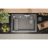 Кухонная мойка GRANULA KS-7308R АЛЮМИНИУМ кварц 7308R ALYUMIHIYM