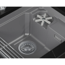 Кухонная мойка GRANULA KS-7309RU АЛЮМИНИУМ кварц 7309RU ALYUMIHIYM