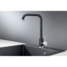 Смеситель для кухни GRANULA ST-4033, шварц (черный металлик) ST-4033 SHBAPC