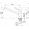 Смеситель GRANULA GR-0010 арктик (белый) 0010 APKTIK